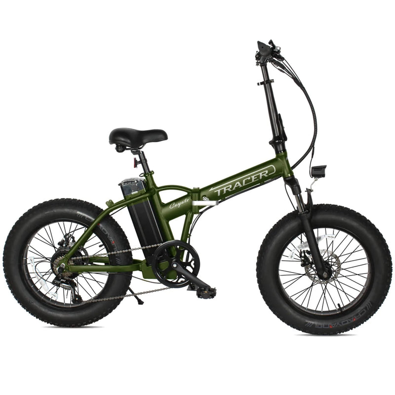 Electric  Bike Tracer Coyote Green Right