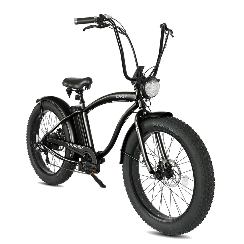 Electric Bike Tracer Loiter Black Right Front
