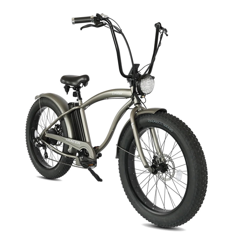 Electric Bike Tracer Loiter Black Right Front
