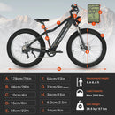 Electric Bike Tracer Tacoma Dimensions