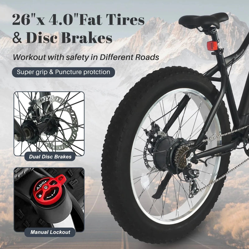 Electric Bike Tracer Tacoma Tire