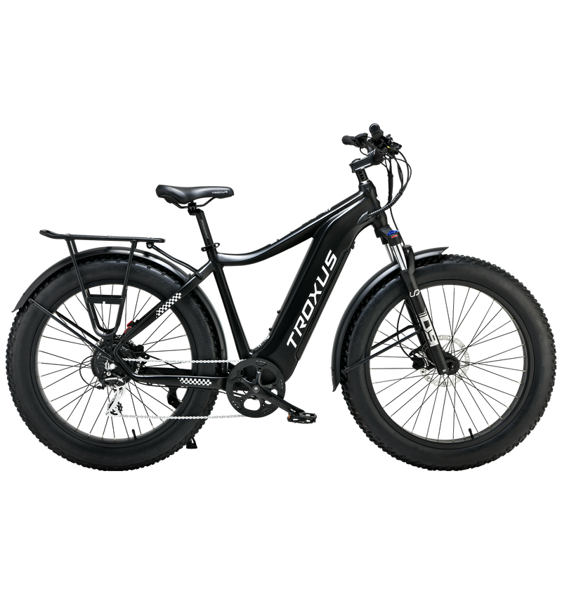 Electric Bike Troxus Explorer Step Over Black Right