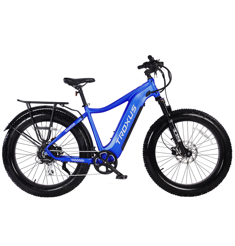 Electric Bike Troxus Explorer Step Over Blue Right