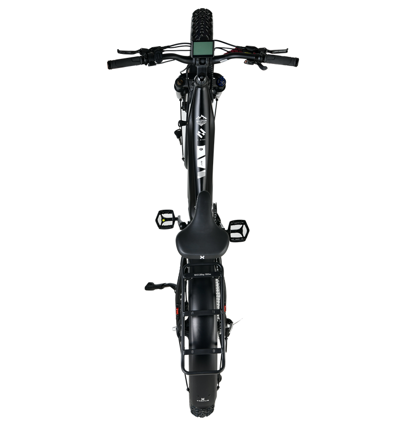 Electric Bike Troxus Explorer Step Over Black Top