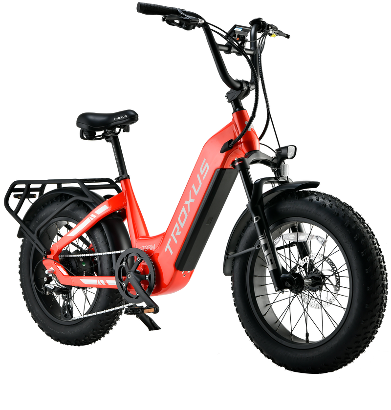 Electric Bike Troxus Lynx Red Right Front