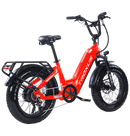 Electric Bike Troxus Lynx Red Right Rear