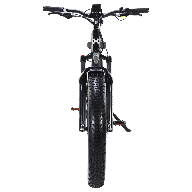 Electric Bike Troxus Vulcanus Black Front