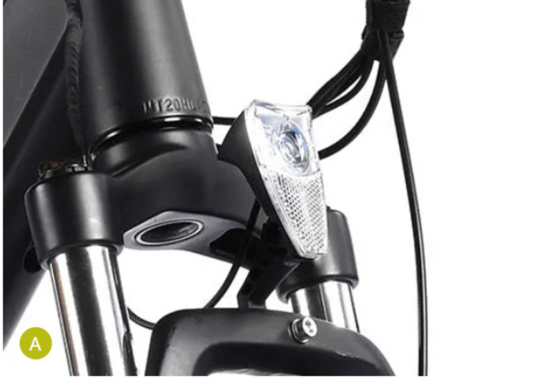 Electric Bike Troxus Vulcanus Headlight