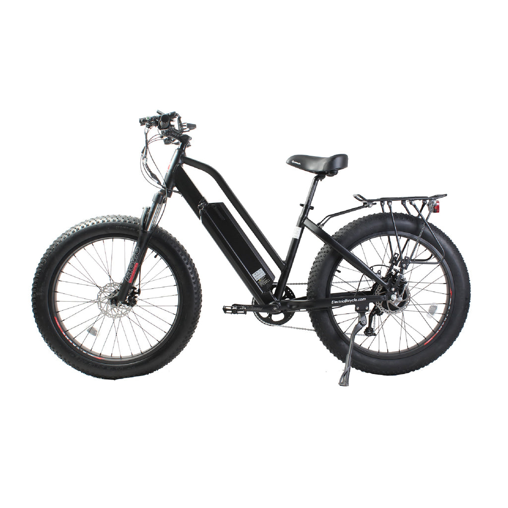 x treme electric bicycle X-Treme 500W 48V Boulderado Fat Tire Step Thru Mountain Electric Bike