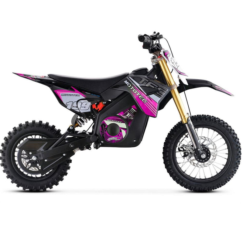 Electric Mini Bike MotoTec Pro 36V 1000W Pink Main