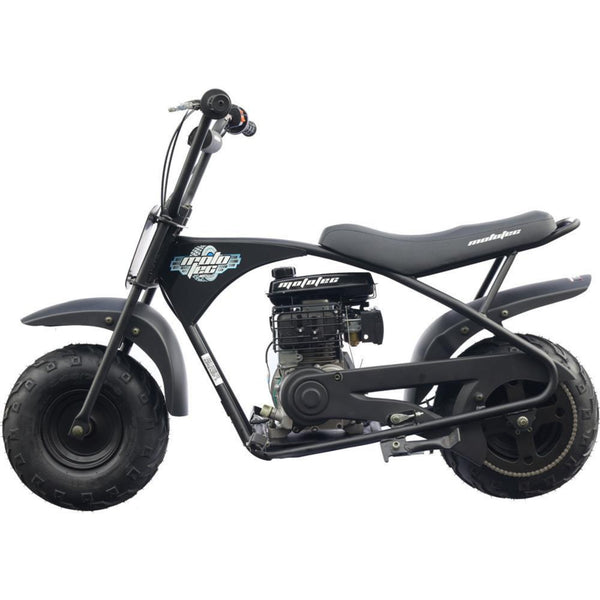 Gas Mini Bike MotoTec 105cc Black Main