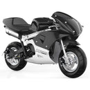 Gas Mini Bike MotoTec Phantom Black Front