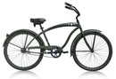26'' Micargi The General Beach Cruiser - green - side of bicycle