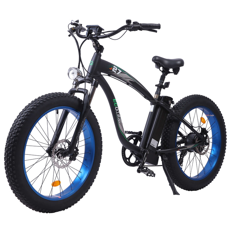 Ecotric 750W Hammer Fat Tire Electric Bike