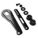 BBR Tuning HEAVY DUTY 12 Gauge 26 Inch x 1.5 Inch Rear Coaster Rim Hardware