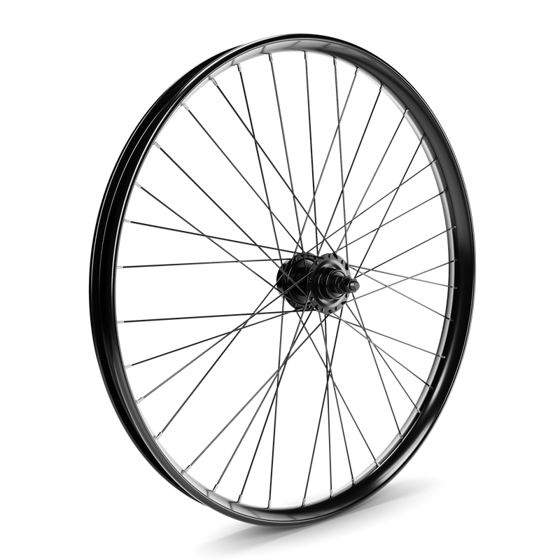 Bicycle Wheel BBR Tuning Spoke On Black Rim