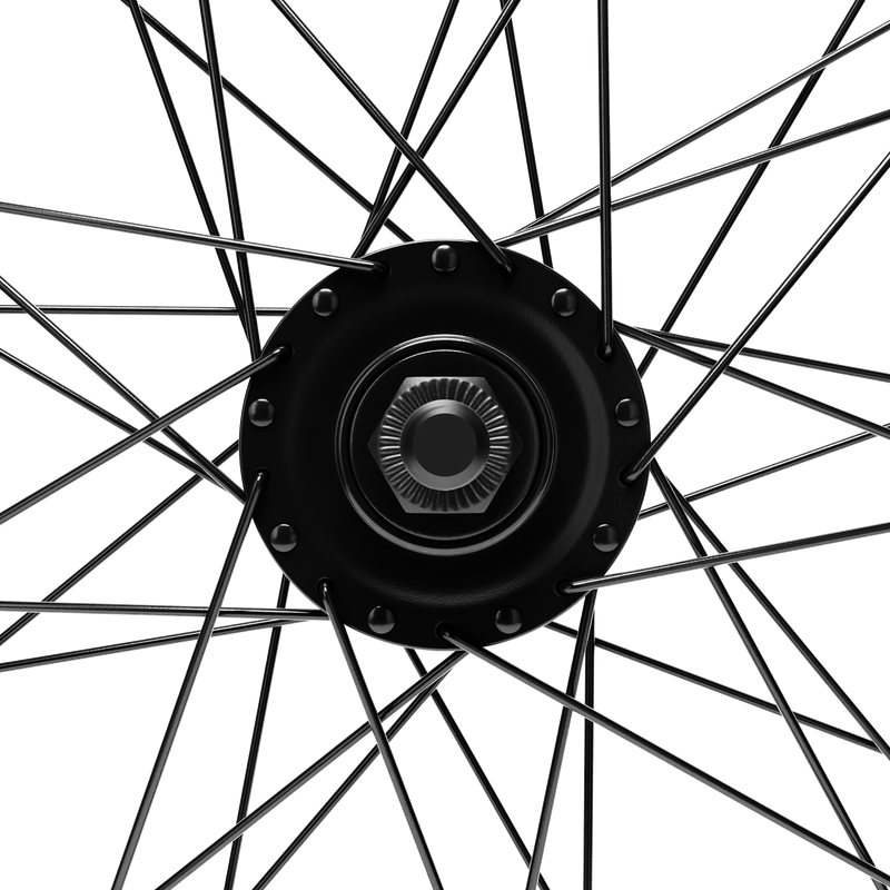 HD Wheels Black Rear Freewheel Hub