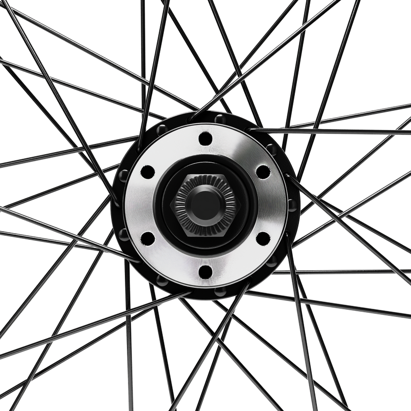 HD Wheels Black Rear Freewheel Disc Brake Ready Hub
