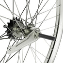 HD Wheels Silver Rear Coaster Spokes