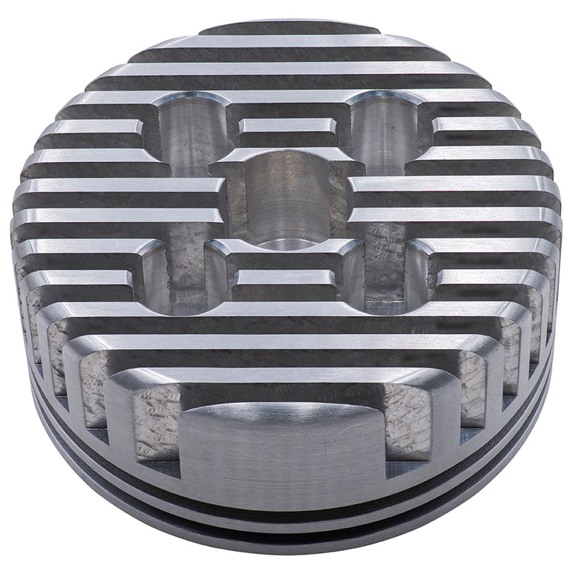 Racing CNC Cylinder Head 66cc / 80cc Gas Motorized Bicycle Silver New Racing CNC Cylinder Head 66cc / 80cc Gas Motorized Bicycle Silver New