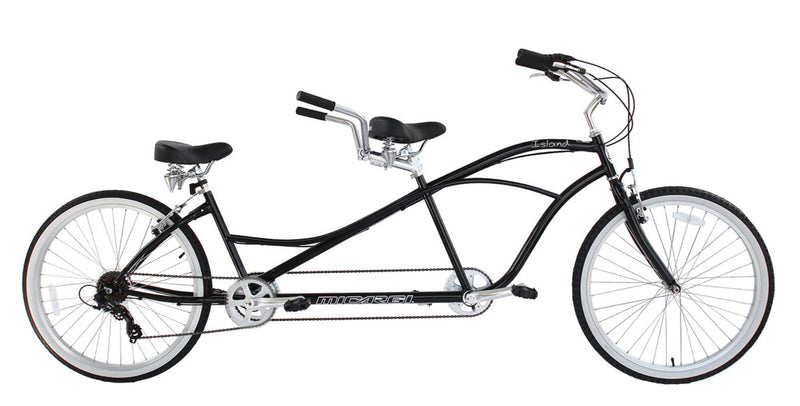 26'' Micargi Island - black - side of bicycle