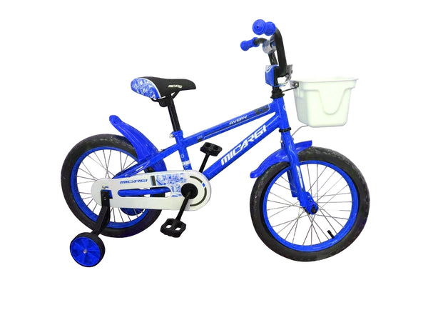 16" Micargi Boy's Jakster BMX - blue - side of bicycle
