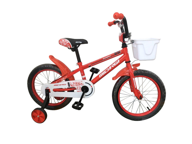16" Micargi Boy's Jakster BMX - red - side of bicycle