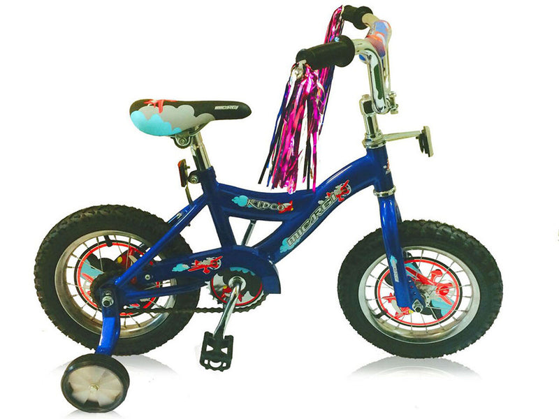 12'' Micargi Boys Kidco - blue - side of bicycle