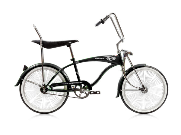 20'' Micargi Lowrider F4 black - side of bicycle