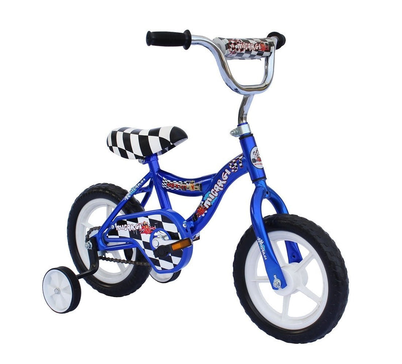 12'' Micargi Boys MBR12Y - blue - front of bicycle