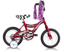 12'' Micargi Boys MBR12Y - red - side of bicycle