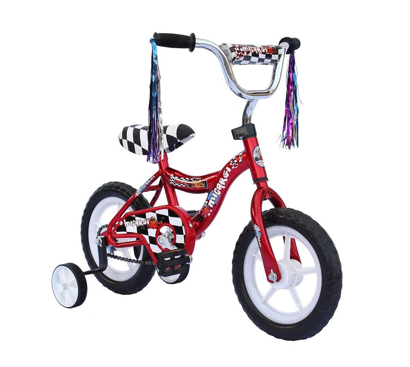 12'' Micargi Boys MBR12Y - red - front of bicycle