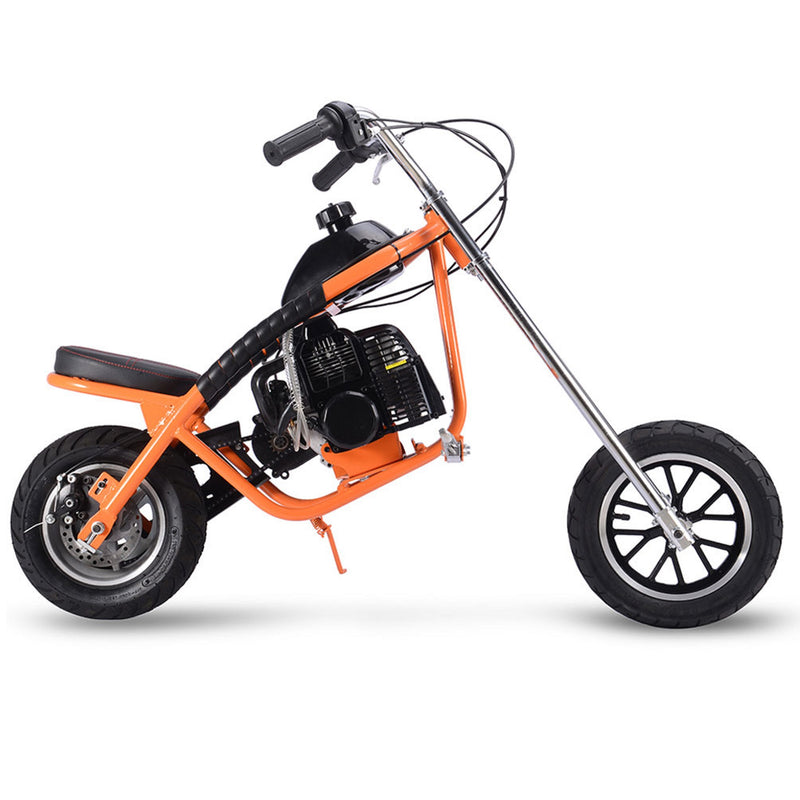 Mini Bike MotoTec Chopper Orange  Main