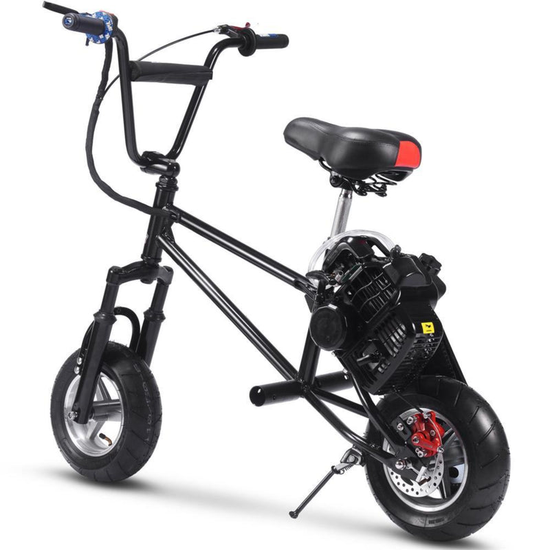 Mini Bike MotoTec V2 Black Rear