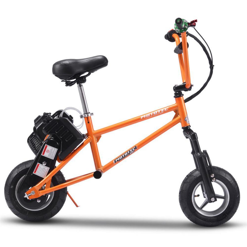 Mini Bike MotoTec V2 Orange Main