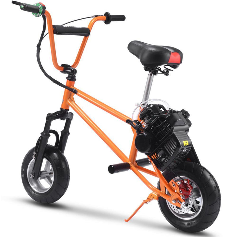 Mini Bike MotoTec V2 Orange Rear