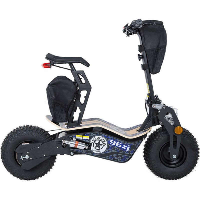MotoTec 1600W 48V Mad Electric Scooter Bike - Main Image