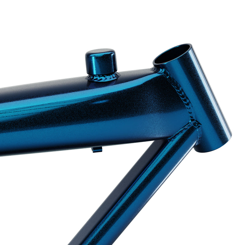 Motorized Bicycle Frame BBR Tuning F-Zero Midnight Blue Holders