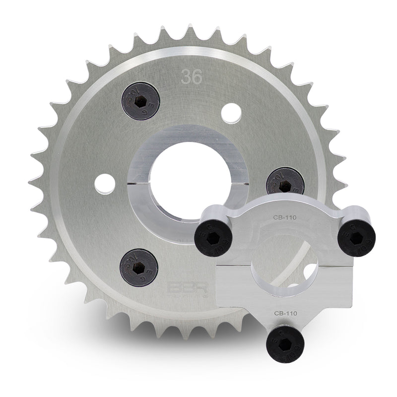 BBR Tuning Sprocket Adapter Assembly - 36 Tooth Sprocket with Standard Large Adapter