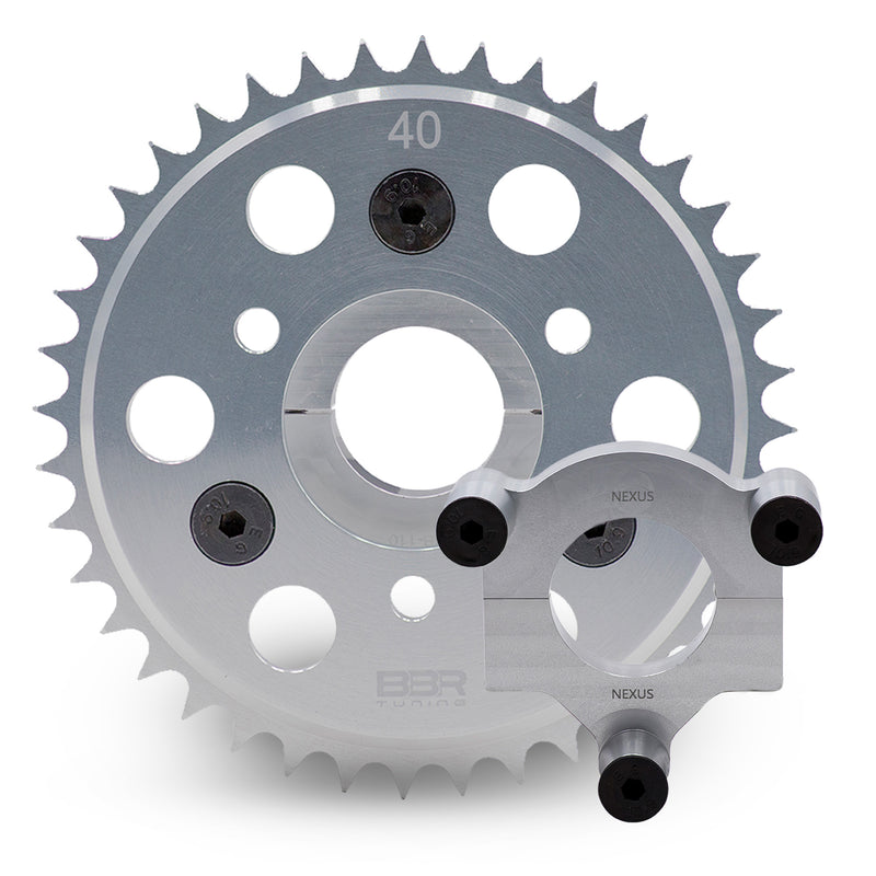 BBR Tuning Sprocket Adapter Assembly - 40 Tooth Sprocket with Nexus Adapter
