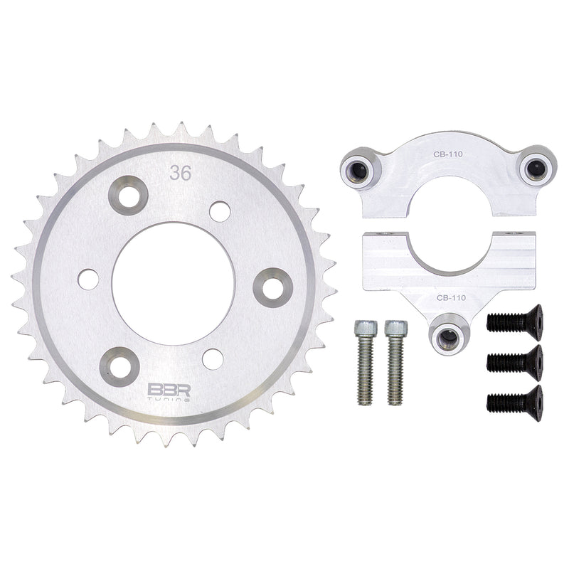 BBR Tuning Sprocket Adapter Assembly - All Parts