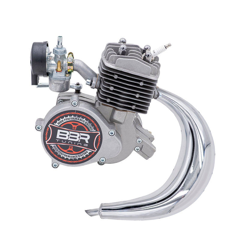 Expansion Chamber Gas Bike Upgrades Upgrade Chrome Exhaust Muffler