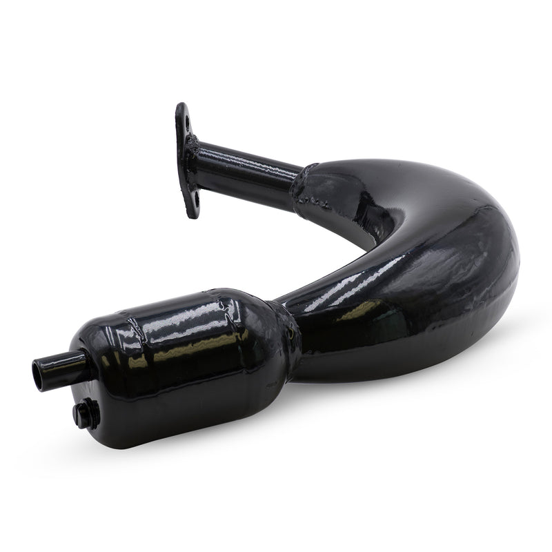 Expansion Chamber with Muffler - Black - Main