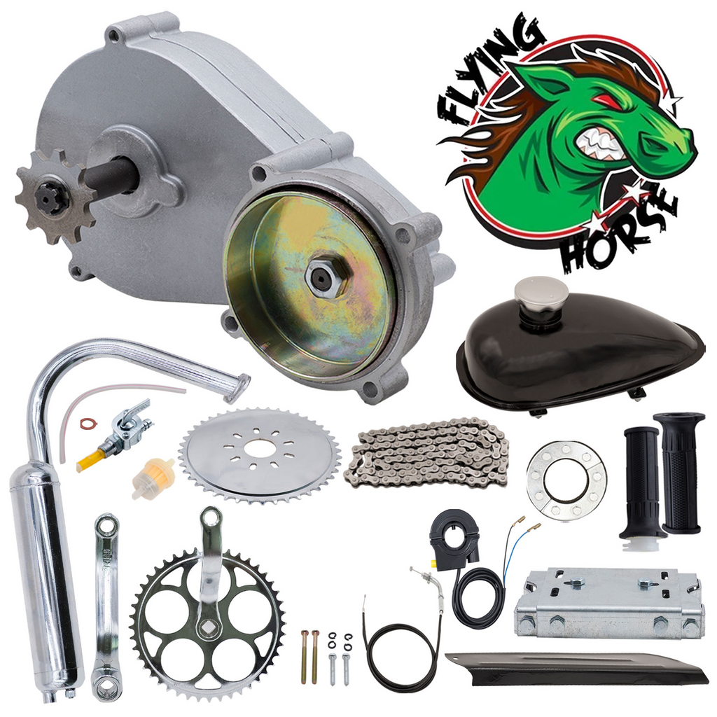 Flying Horse Complete 5G 4 Stroke Bicycle Engine Transmission Kit