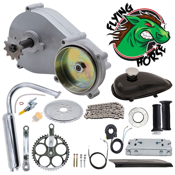Bicycle Engine Kit 50cc Motorized Bike MONSTER HYPERFIRE RUNFAST