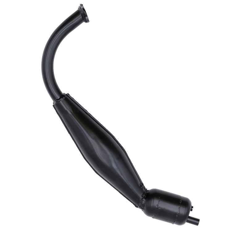 Performance Speed-Demon Muffler with Expansion Chamber - Black - Side