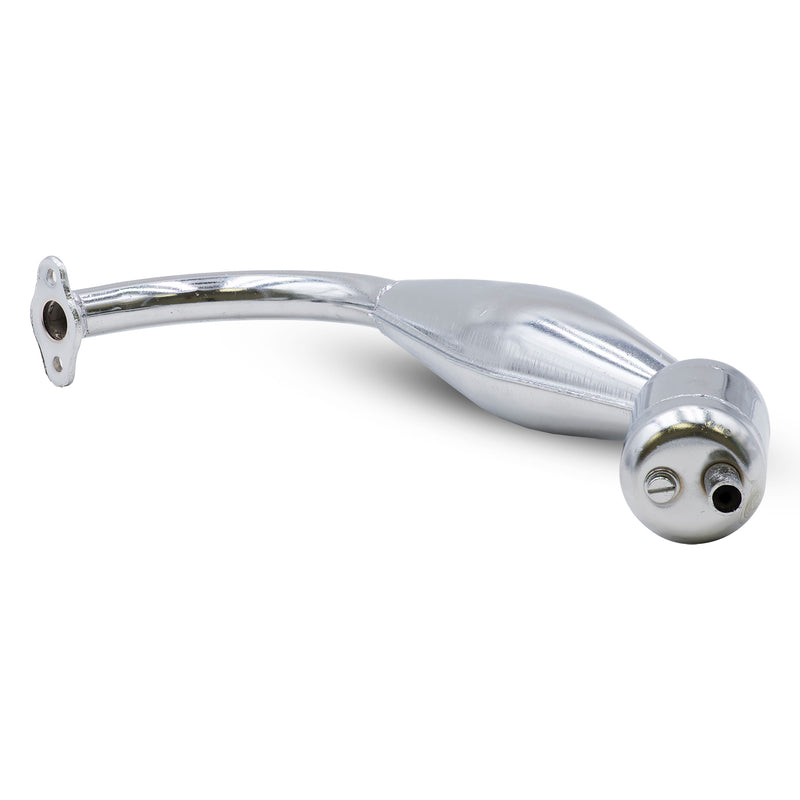 Performance Speed-Demon Muffler with Expansion Chamber - Front Profile