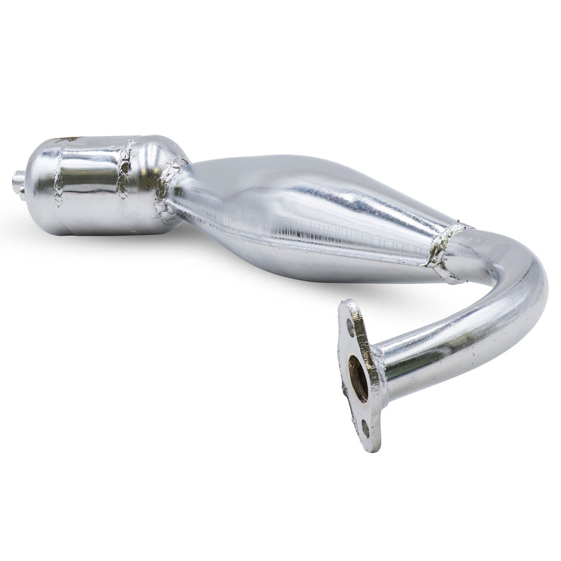 Performance Speed-Demon Muffler with Expansion Chamber - Port Side View