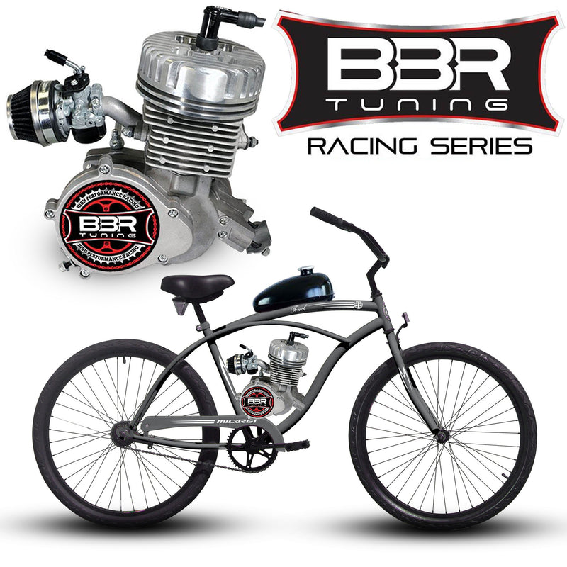 Motorized Bicycle Micargi Touch Racing Series Engine Grey Main
