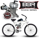 Motorized Bicycle Micargi Touch Racing Series Engine White Main